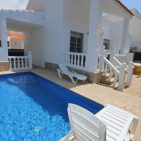 Casa Cerca Del Mar Con Piscina Privada, Admite Mascotas, Wifi Gratuito, Opcion Aire Acondicionado - Es-184-61 *